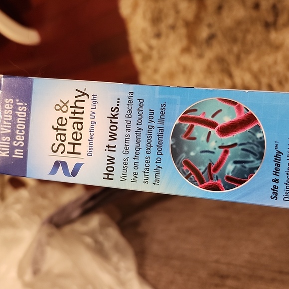 Safe & Healthy Disinfecting UV Light New - Picture 9 of 12